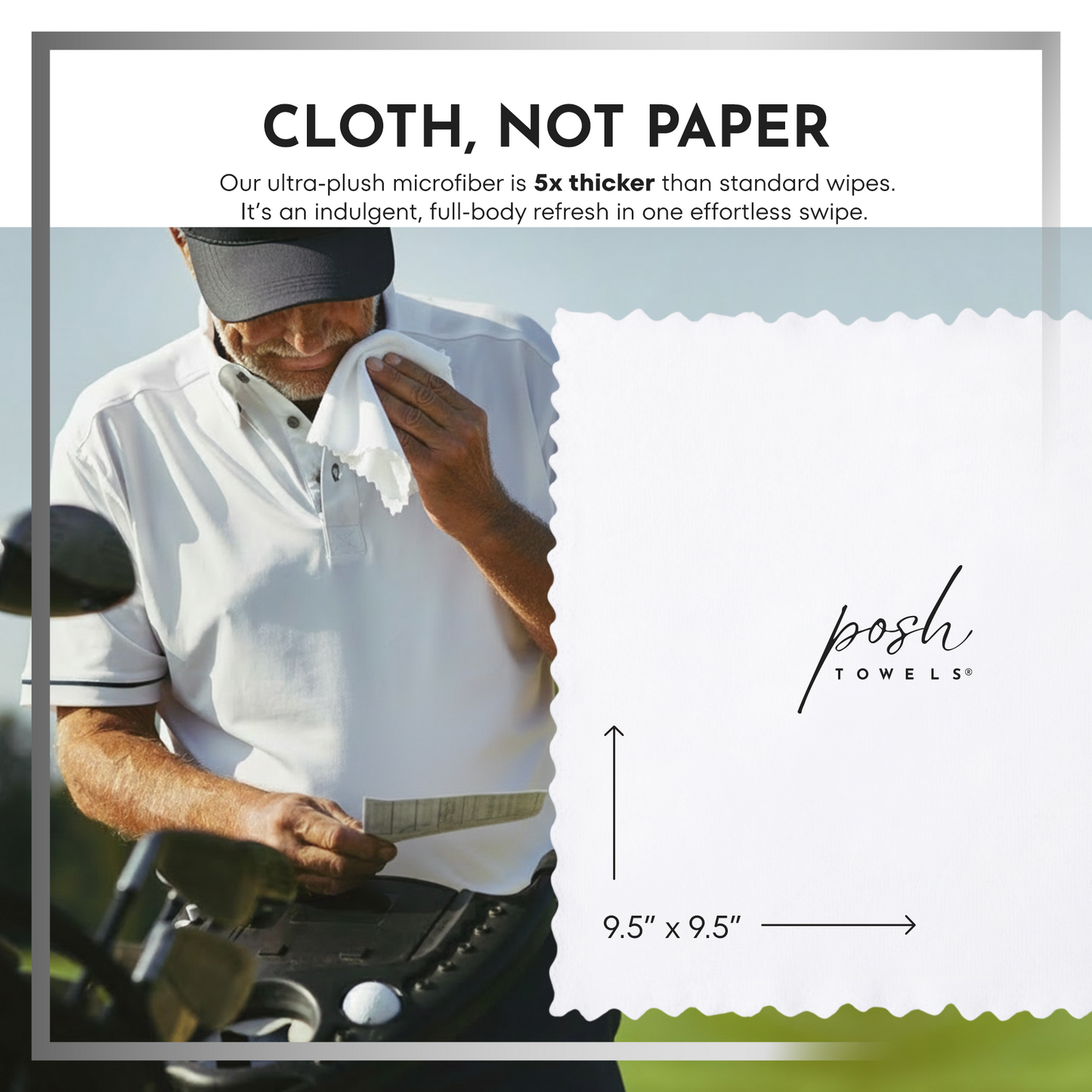 Premium Refreshing Towels - Set of 20 | POSH TOWELS™