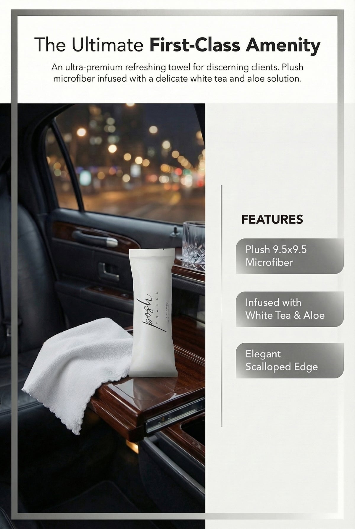 Enterprise Refreshing Towels Subscription - 4,800 Units Monthly | POSH TOWELS™