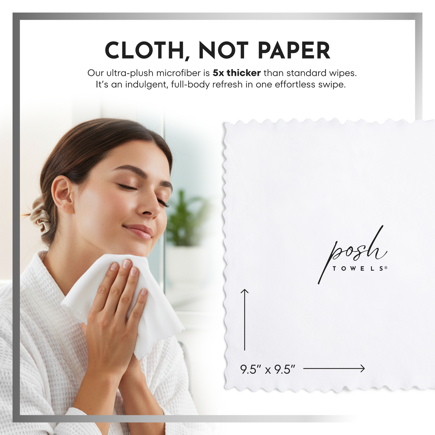 Premium Refreshing Towels - Set of 20 | POSH TOWELS™